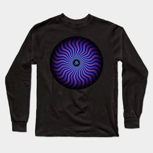 Shiva Om | Sacred geometry mandala Long Sleeve T-Shirt